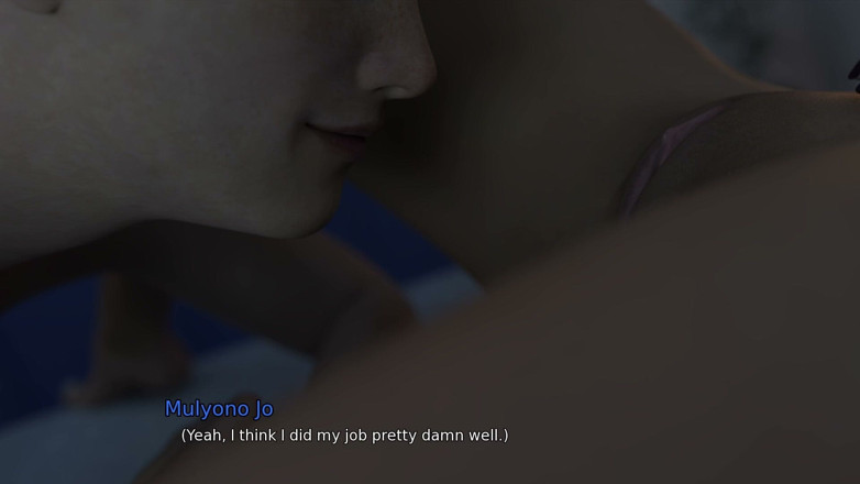 Porn Game Maniac: Unexpected Sex in the Bedroom with a Big Ass Girls