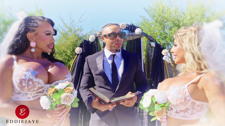 Eddie Jaye: Ava and Kitana's Wedding Threesome