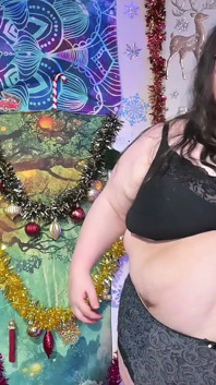 Awek montel super saiz mengusik pada Krismas