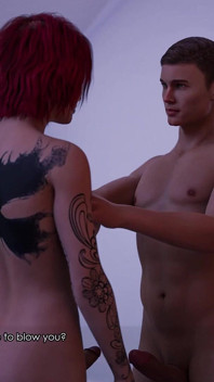 Lust Academy: เจมส์ดูดควยออดรีย์สาวประเภทสองแล้วเย็ดตูดท่าหมาแตกใน
