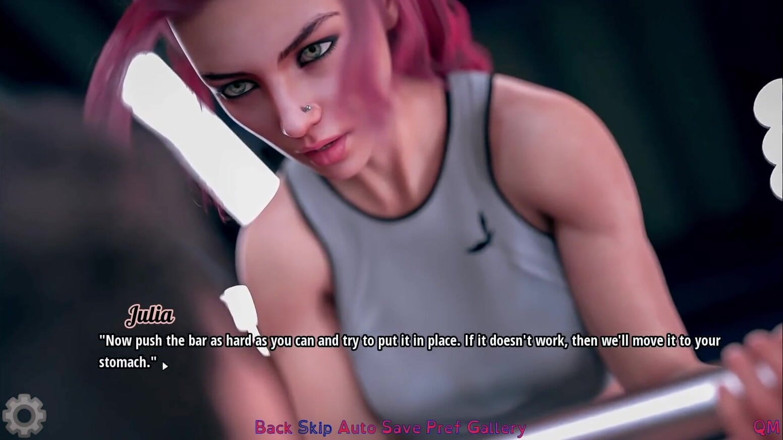 Hades mornignstar: Simon Fuck Gym Trainer by Accident (double Fucked)