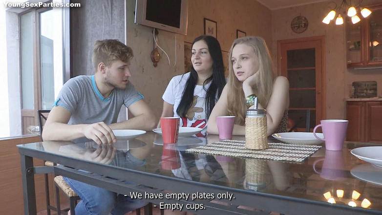 Young Sex Parties: Teens fuck in pairs and more
