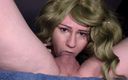 Damagedcosplays: Green Haired Cosplayer Girl Gives Sloppy Deepthroat in 69 and Gets...