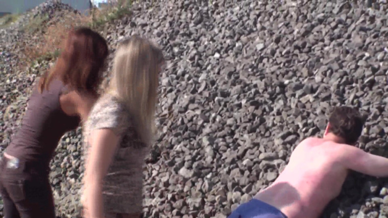 Femdom Austria: Outdoor punishment