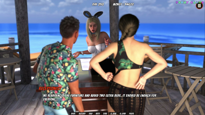 Porny Games: Lisa Total Investigation! by Dragofinder Studio - Wedding Night Sex with...