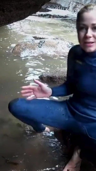Wetsuit JOI & Rubber Rubdown by the Sea