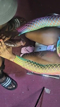 Skyview Zaddy Fucking My Juicy Pussy From the Back Creaming All Over His BBC!!!