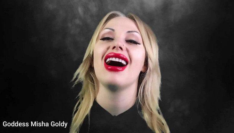 Goddess Misha Goldy: Trece testul joi pentru a servi zeița!