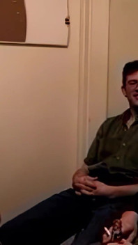 I rawdog straight stud Aaron and breed his tight virgin pussy!
