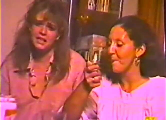 Homegrown Vintage: Night turns into amateur lesbian fun