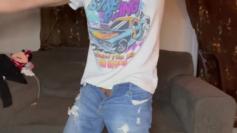 Xooshua (xblue18): 18 -årig pojke remsor helt naken