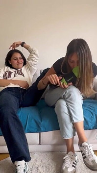 My Girlfriend Shows Me Her Fetish by Smelling and Massaging My Sweaty, Dirty Feet Until I Orgasm