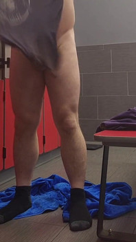 Got Caught in the Gym Shower and Locker Room