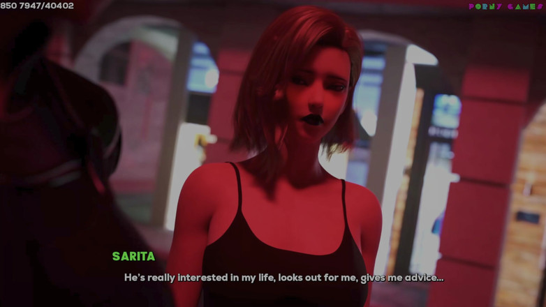 Porny Games: Shadows of Desire par Shamandev - une petite amie infidèle mange...