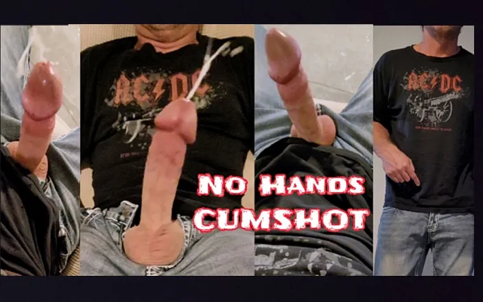 Biggyshots: No Hands Cumshot From Big Cock