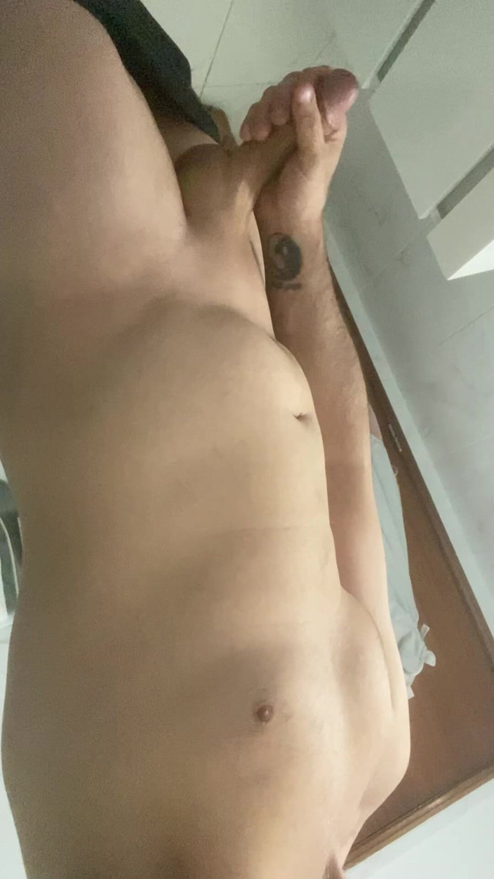 Fatty cock: Handjob Dengan Susu