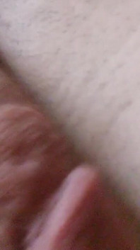 (no Masturbating) Transwoman Playing with My Pre-op Clit