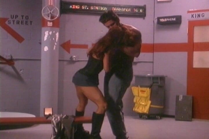 THAGSON RETRO: Hot MILF Gets Pounded in the Locker Room