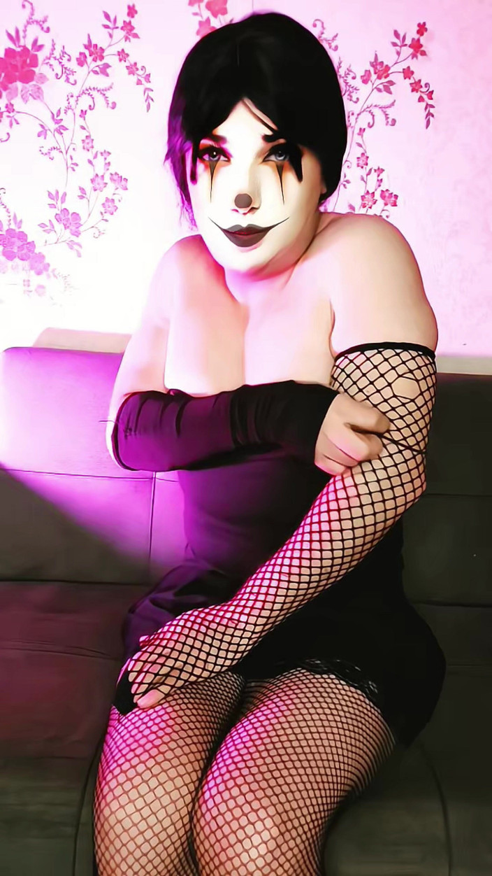 Kitty_Cross: Fiesta mini vestido mariquita de cuerpo blanco culona crossdresser femboy...