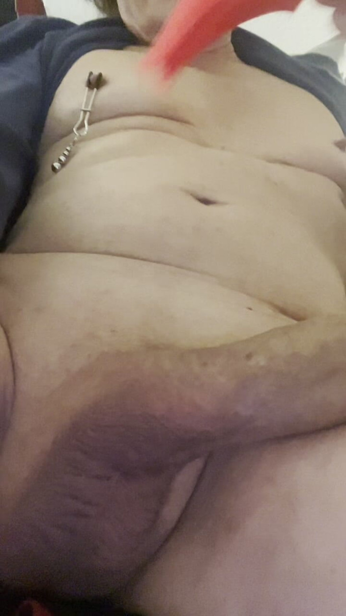 Mitchie: 手交乳房乳头护具口水特写