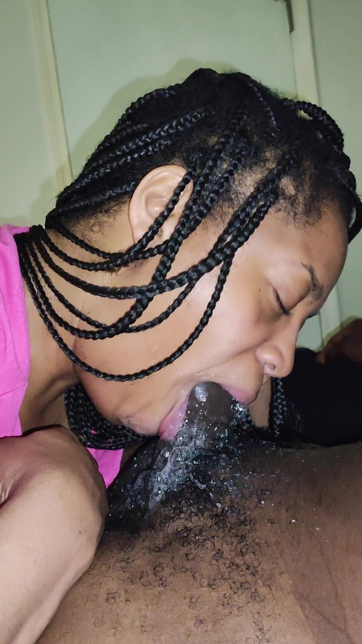 DaddyDeepDiQ: Profundo descuidado negro comiendo polla