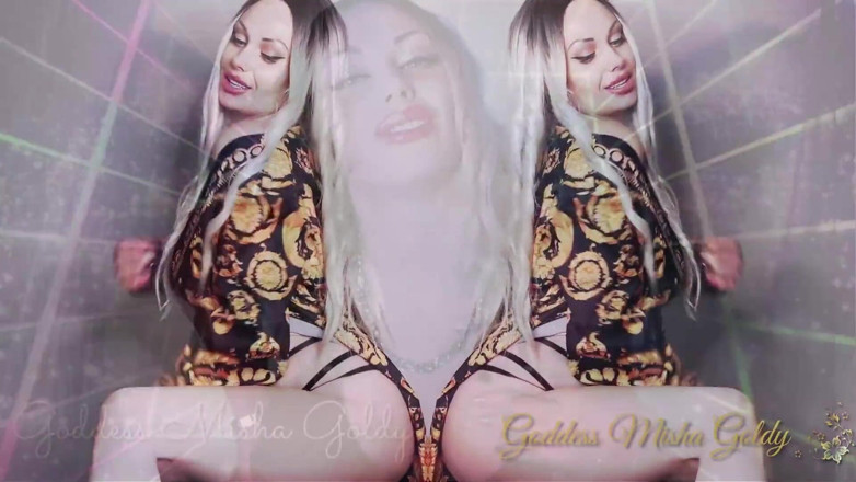 Goddess Misha Goldy: Farliga!!! Sinnespenetration! Släpp in mig och kontrollera dig för alltid!