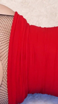 Girl in red. beautiful fuck little slut