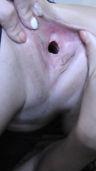 Spreading my pink pussy 