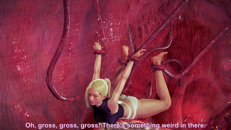 Waifu club 3D: Ino hittade konstiga saker i en grotta