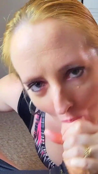 MILF Blowjob Titty Fuck Huge Cumshot