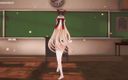 Smixix: Asuma Toki Bunny styl sex &amp;amp; tančí modrá Archiv Hentai červená barva...