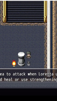 Flicka slår hero 1 Loretta