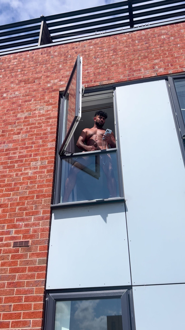 Jafar: Arab Stepdaddy Wanting in Street and Cuming in Window and...