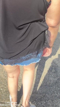 Micro Skirt and Exhib in Car and City