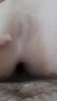 POV Cumming Inside the Pussy in Doggy Style.