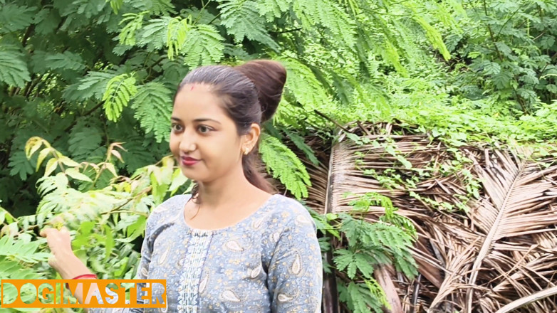 Dogimaster: Dorpsmeisjeseks in boerderij genieten met vogelsgeluiden