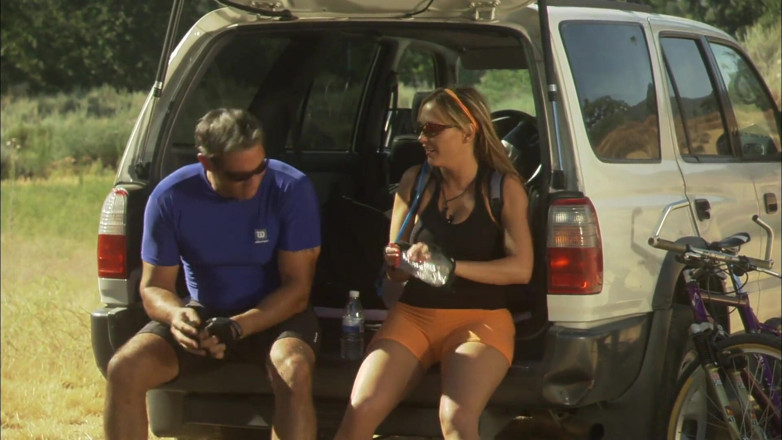 Dirty fantasy: Older man fucks his stepdaughter out in nature