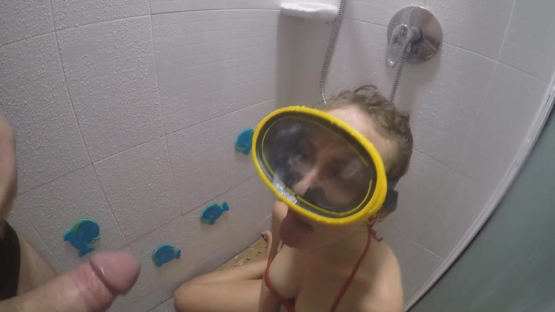 Angel The Dreamgirl: Superbă mască de bikini roșu / snorkelling