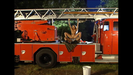 Thumbnail of Sexy Brunette Suck, Fuck and Pissed on Huge Cock