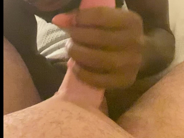 Candy Licker: Suger denna knubbiga man tjock kuk