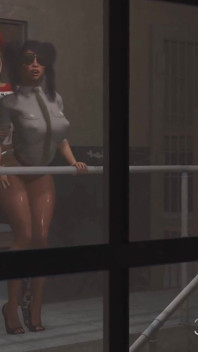Sex dur în închisoare! Harley Quinn fute tare o femeie gardiană de închisoare
