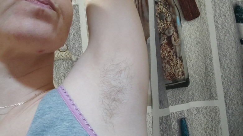 Risky Hairy Couple: Облизування моїх волохатих пахв