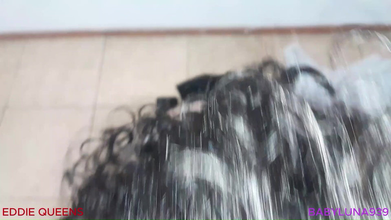 Eddie Queens: Moja przyrodnia siostra Babyluna939 uwielbia anal i złoty prysznic Ft...