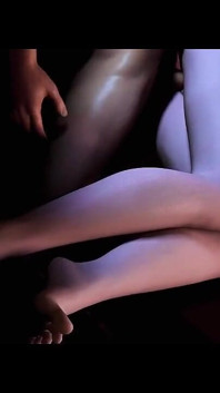 Animated Lust: Pixelated Curvy Vixen - 3D Animation Hentai
