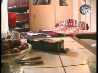 Lucky Cooch: At home fun with his horny girl