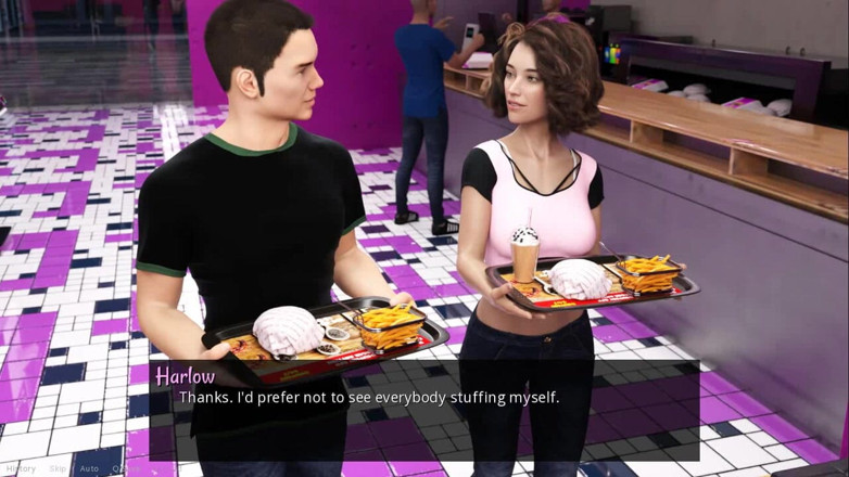 Dirty GamesXxX: Herkes için bir adam: fast food ve üniversite öğrencileri - bölüm 17