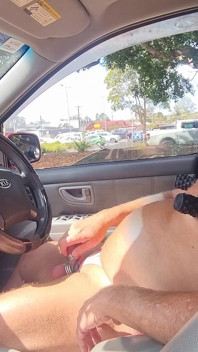 Naked in the Car