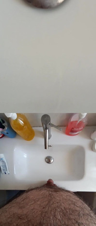 A Good Piss in the Bathroom Sink