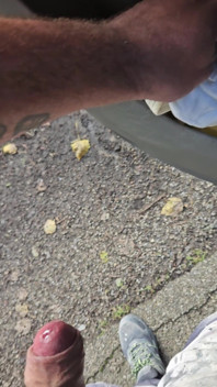 Outdoor Cumshot Big