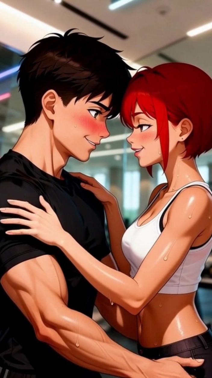 Sdanimacionescol: 美丽的 akari 喜欢健身房、冰淇淋和与她的伴侣发生性关系 - 色情 espaol